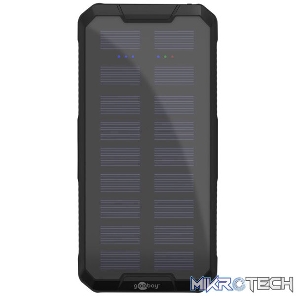 Goobay Outdoor Fast Charge 20 000 mAh Power Bank with Solar - Image 5
