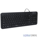 Alcatroz Jellybean U2000 Keyboard and Mouse - White/Peach - Image 2