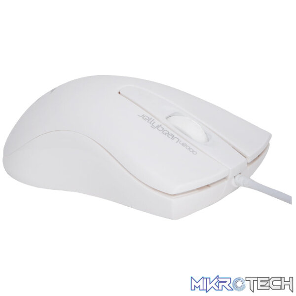 Alcatroz Jellybean U2000 Keyboard and Mouse - White/Peach - Image 30