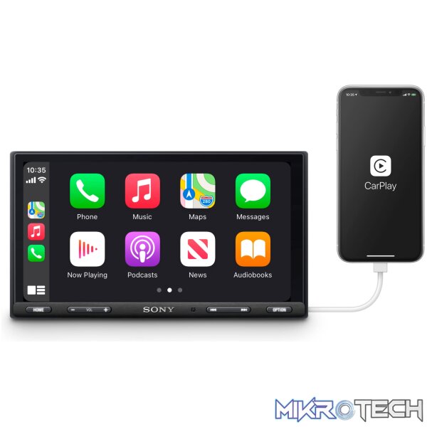 61oHfnLcNJL SONY XAV-AX5650 6.95" BT/USB Carplay/Android Auto Double Din Multimedia Player - Image 1