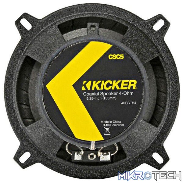 Kicker CSC54 5" CS Series 2-way Speakers - Image 4
