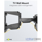 Goobay TV wall mount OLED FULLMOTION (L) for TVs from 37" to 70" - Image 6