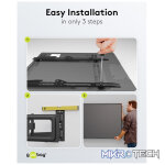 Goobay TV wall mount Basic FULLMOTION (L) for TVs from 37" to 70" - Image 4