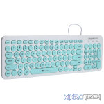 Alcatroz Jellybean U2000 Keyboard and Mouse - White/Peach - Image 37