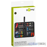Goobay 20 Pcs Soldering Set and Tool Set in Handy Bag - Image 5