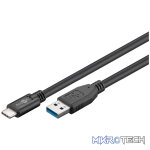 Goobay Sync & Charge Super Speed USB-C to USB A 3.0 Charging 3m Cable - Image 3