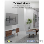 Goobay TV wall mount Basic FULLMOTION (L) for TVs from 37" to 70" - Image 3