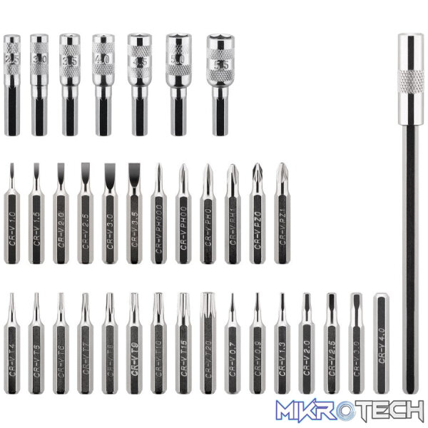 Goobay 37-Piece Precision Screwdriver Set - Image 2