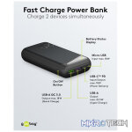 Goobay Fast Charge 20 000 mAh Power Bank with LED Display - Image 5