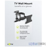 Goobay TV wall mount OLED FULLMOTION (L) for TVs from 37" to 70" - Image 5