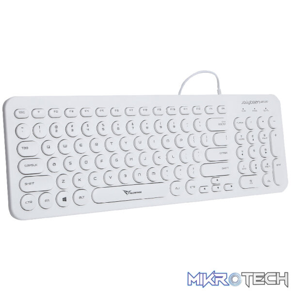 Alcatroz Jellybean U2000 Keyboard and Mouse - White - Image 26