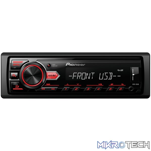 85UB Pioneer 85UB USB/AUX Single Din Media Player - Image 1