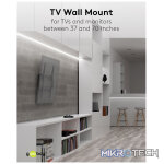 Goobay TV Wall Mount Basic Tilt for TVs from 37" to 70" - Image 9