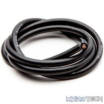 8AWG Silicone Wire 3? Black