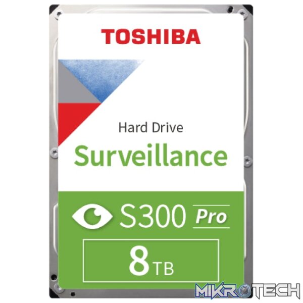 TOSHIBA S300 Pro Surveillance 3.5 Inch Internal Hard Disk Drive - Image 3
