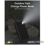 Goobay Outdoor Fast Charge 20 000 mAh Power Bank with Solar - Image 9