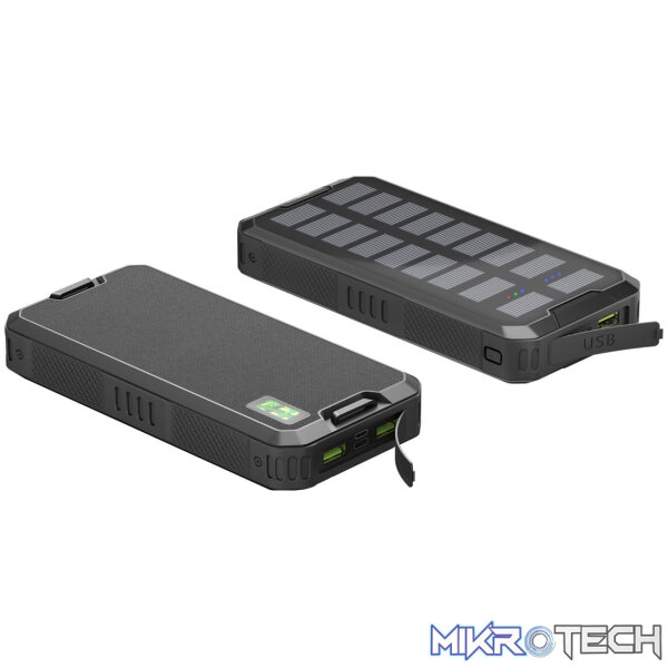 Goobay Outdoor Fast Charge 20 000 mAh Power Bank with Solar - Image 7
