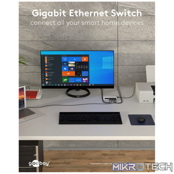 NETWORK GIGABIT SWITCH 8 PORT - Image 8