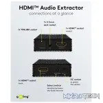 Goobay HDMI Audio Extractor 4K @ 60 Hz - Image 9