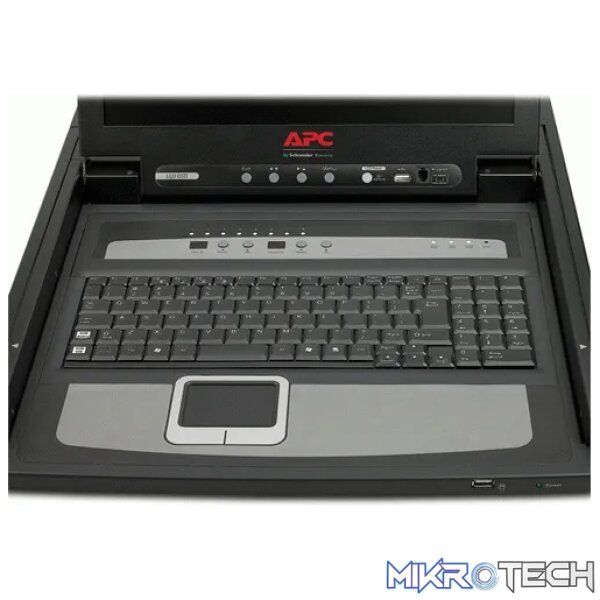 APC 17 RACK LCD CONSOLE WITH INTEGRATED 8 P - Image 2