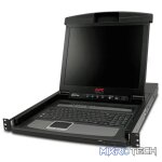 APC 17 RACK LCD CONSOLE WITH INTEGRATED 8 P - Image 3