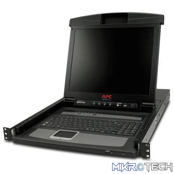 APC 17 RACK LCD CONSOLE WITH INTEGRATED 8 P - Image 3