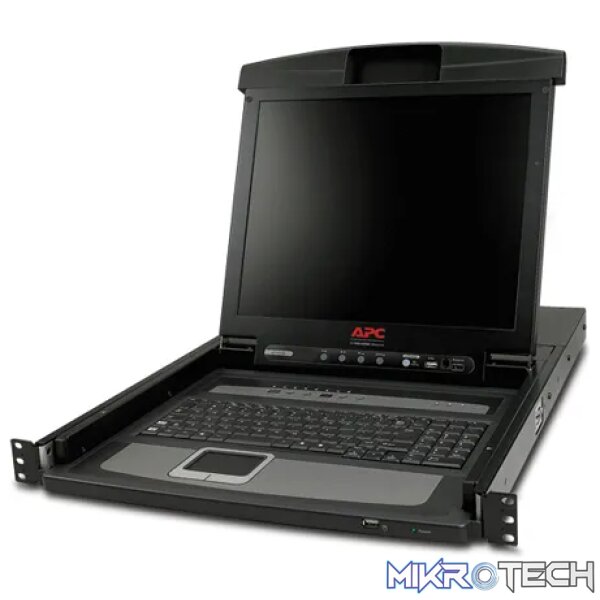 APC 17 RACK LCD CONSOLE WITH INTEGRATED 8 P APC 17 RACK LCD CONSOLE WITH INTEGRATED 8 P