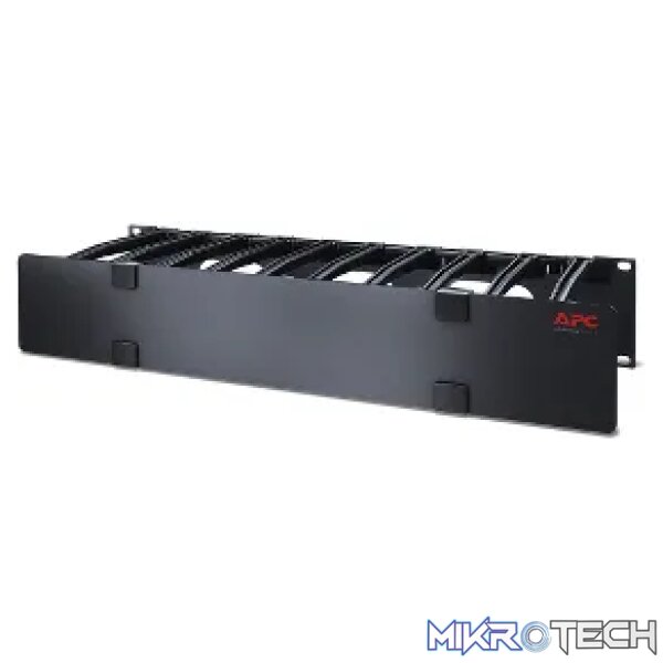APC 2U HORIZONTAL CABLE MANAGER 6IN FINGERS - Image 2