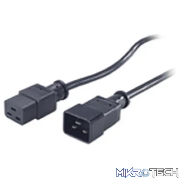 APC IEC 320 C19 MALE TO FEMALE APC IEC 320 C19 MALE TO FEMALE