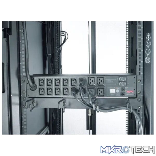 APC RACK PDU METERED 2U 32A 230V (12) C13 & (4) C19 - Image 4