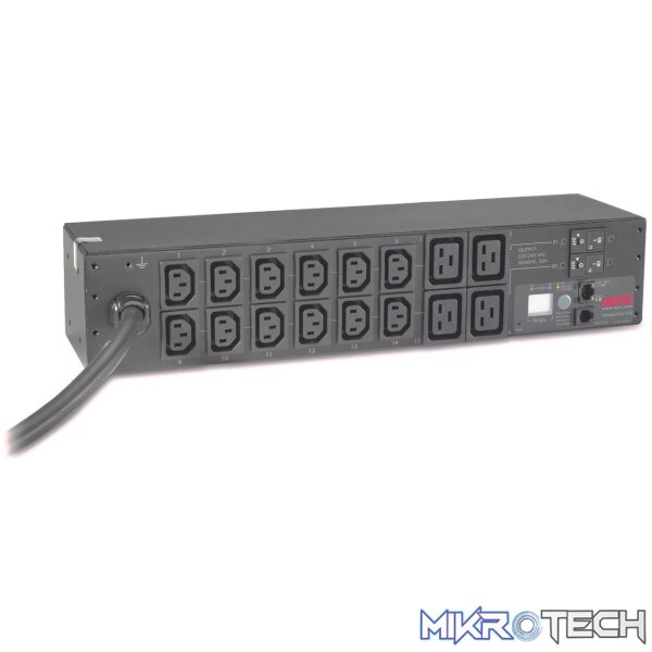 APC RACK PDU METERED 2U 32A 230V (12) C13 & (4) C19 - Image 5