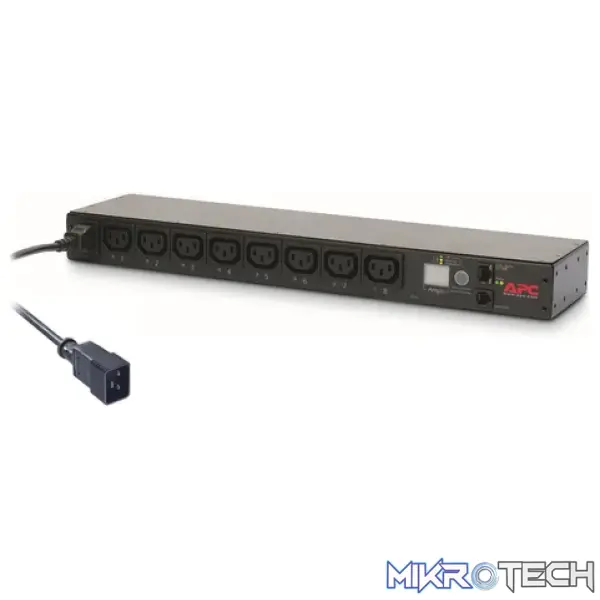 APC RACK PDU SWITCHED 1U 16A 208/230V (8)C13 APC RACK PDU SWITCHED 1U 16A 208/230V (8)C13