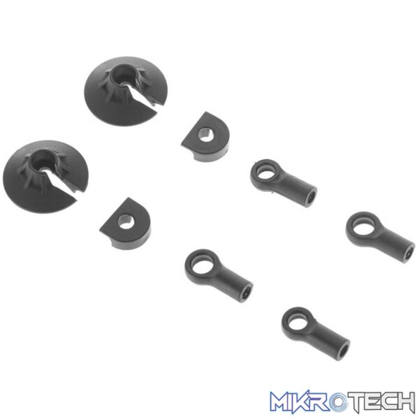 AR330338 Shock Rod End Set Nero (2) AR330338 Shock Rod End Set Nero (2)