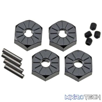 AX30427 Aluminum Hub Narrow 12mm Black (