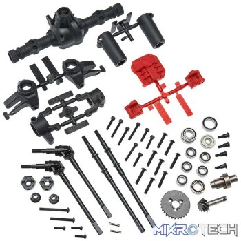 AX31438 AR44 Locked Axle Set Front/Rear