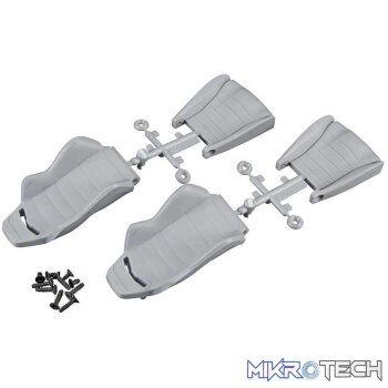 AX80080 Corbeau LG1 Seat Grey (2pcs)