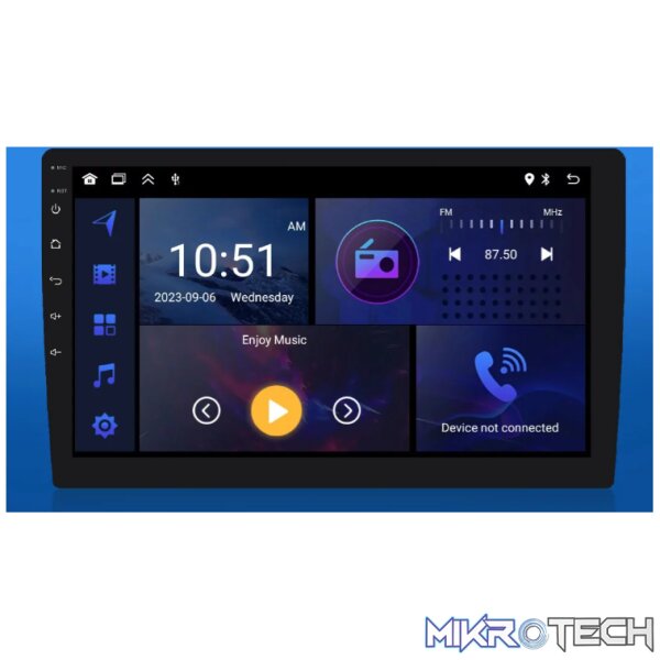 AZURE-9001 Lumina AZURE-9001 9" Carplay,Android Auto,USB Double Din Radio - Image 1