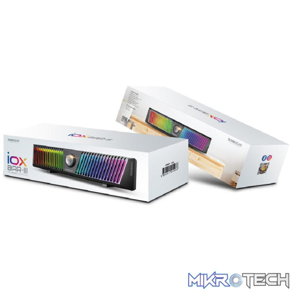 SonicGear iOX Bar III Bluetooth USB Powered Sound Bar - Black - Image 3