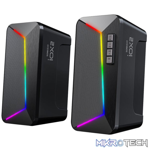 SonicGear iOX 2 Stereo Bluetooth 2.0 USB Powered Speaker - Image 2