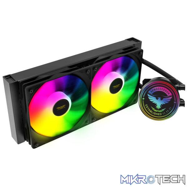 Armaggeddon Arctic Freeze 240 CPU Liquid Cooler - Image 2