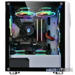 Armaggeddon Tron Holo-3 mATX Gaming Case - Black - Image 3