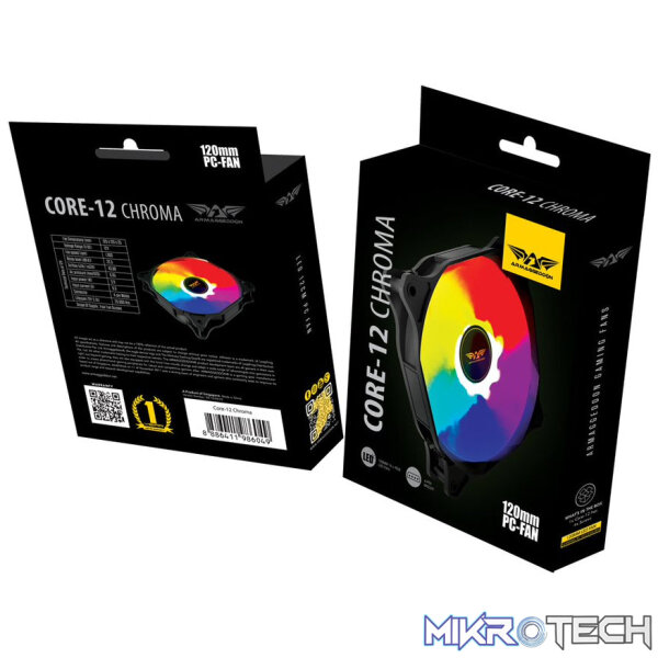 Armaggeddon Core-12 Chroma 120mm Fan - Image 6