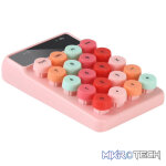 Alcatroz JellyBean Num A3 Bluetooth and Wireless Numpad - Crayon Pink - Image 2