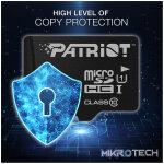 Patriot LX Series 64GB Micro SDHC Memory Card - Image 8