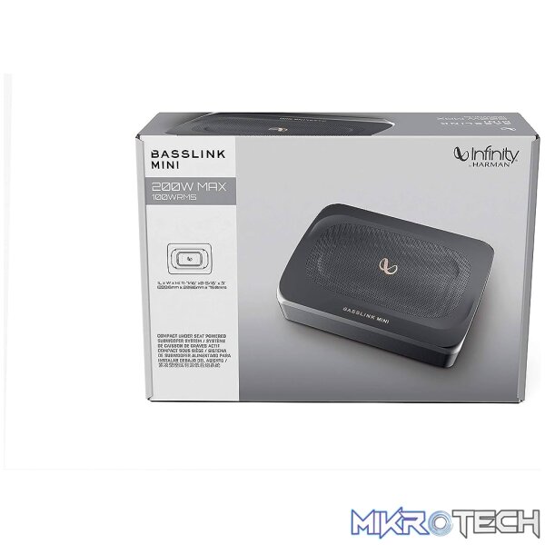 Infinity BassLinkMini 200w 8" Active Subwoofer - Image 3