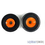 Black Spider BS-S1695PRO 6" 2000W 200RMS Coaxial Speakers