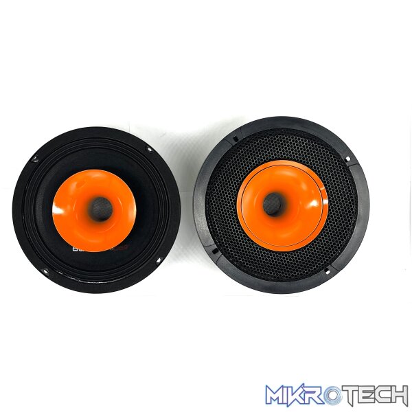 BS-S1695PRO Black Spider BS-S1695PRO 6" 2000W 200RMS Coaxial Speakers - Image 1