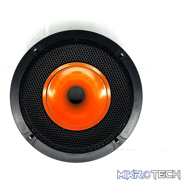 Black Spider BS-S1695PRO 6" 2000W 200RMS Coaxial Speakers - Image 2