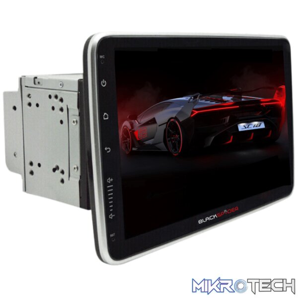 BSM102DD Blackspider BSM102DD Double Din Tablet 10.1" Android Media + CPAA - Image 1