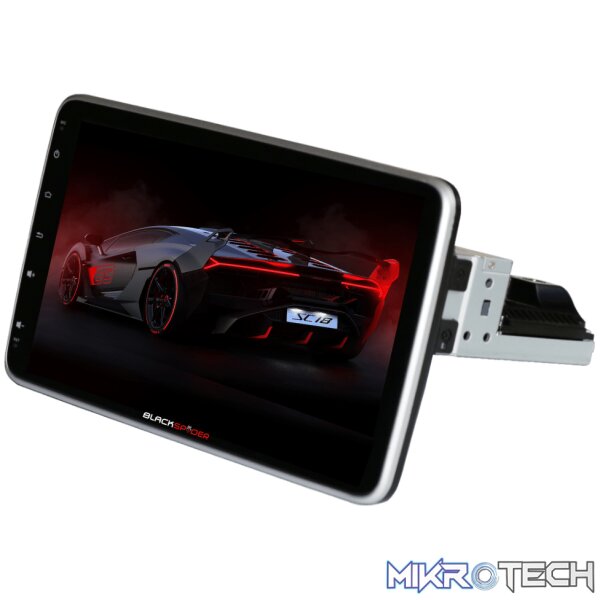 BSM102SD BlackSpider BSM102SD Single Din Tablet 10.1" Inch Android Media+CPAA - Image 1